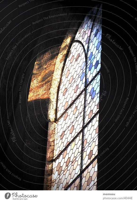 incidence of light Church window Multicoloured Historic Light Religion and faith House of worship Glass