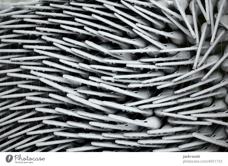 compliant | metal bars in stock Metal post Abstract Structures and shapes Accumulate Part Collection rainwater Background picture Gray Equal Design Many