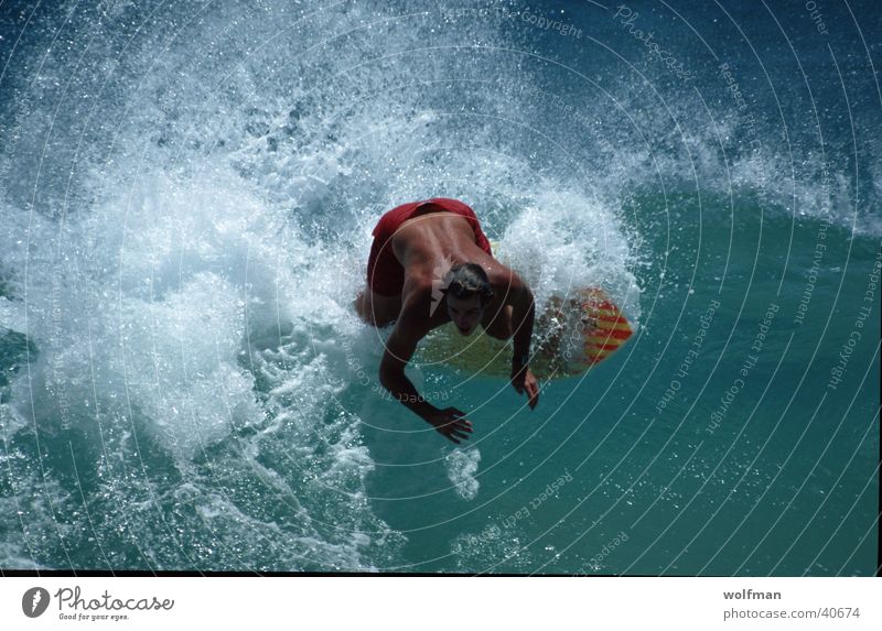 skiboarder Hawaii Ocean Action Waikiki Beach Sports Water Movement wolfman wk@weshotu.com