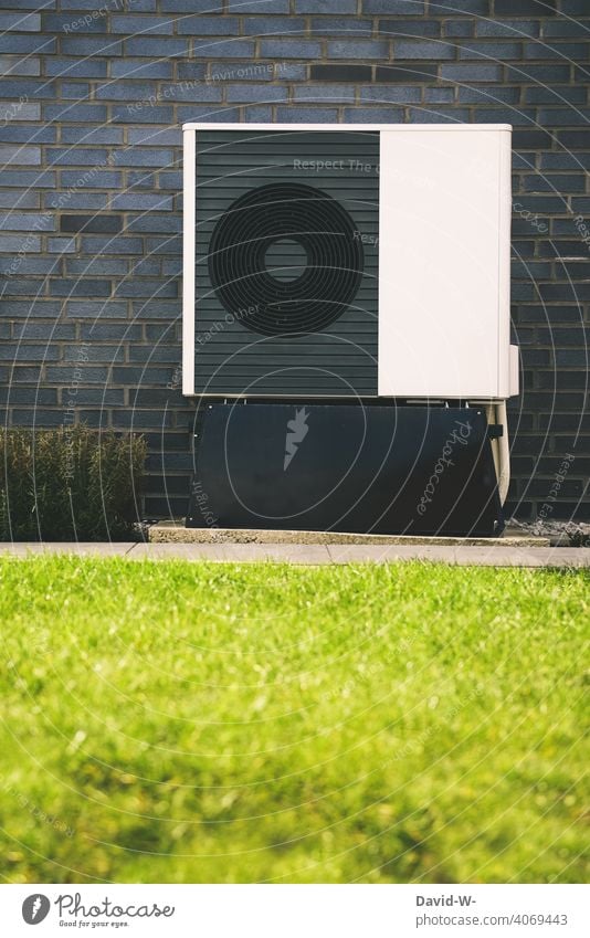 Air source heat pump - environmentally friendly heating technology Air-to-water heat pump Energy generation Innovative Warmth Sustainability heating engineering