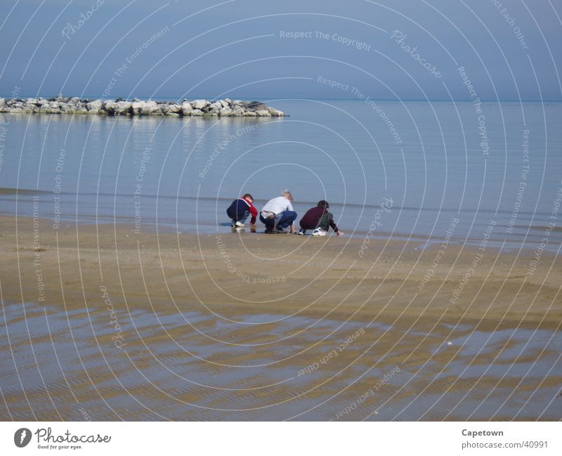 boys Abruzzi Beach Europe pescara Water To go for a walk