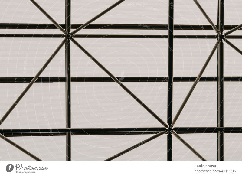 Ceiling lines Roof Abstract Structures and shapes Wall (building) Exterior shot Manmade structures Day Architecture Building Facade Line Wall (barrier) Pattern