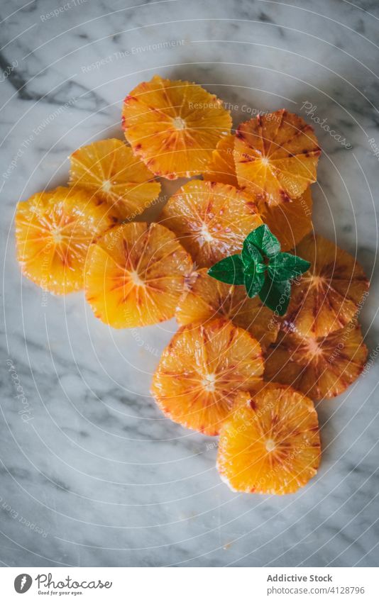 Delicious orange slices and peel on plate fresh citrus pulp dish kitchen fruit table dessert snack delicious vitamin natural organic healthy food ingredient