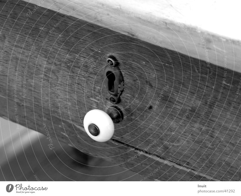 grip Keyhole Table Knob Living or residing Black & white photo TIF