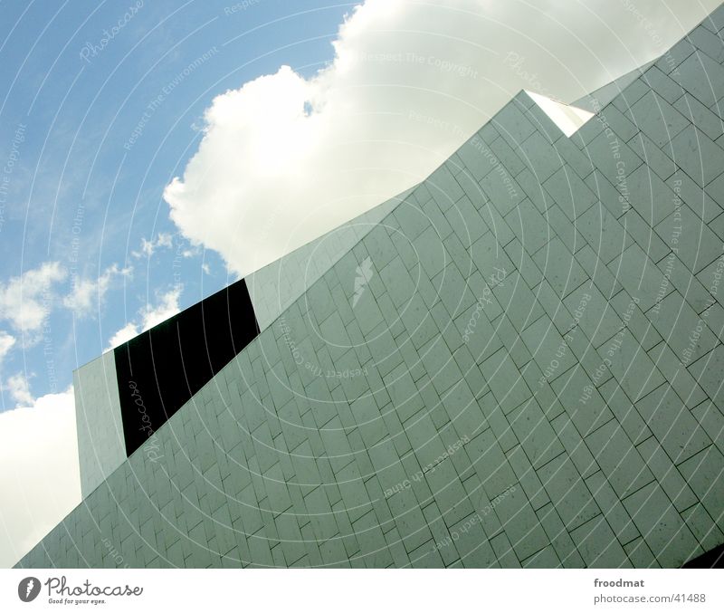 Architecture - Helsinki #1 Graphic Clouds Facade Summer Perspective Sky