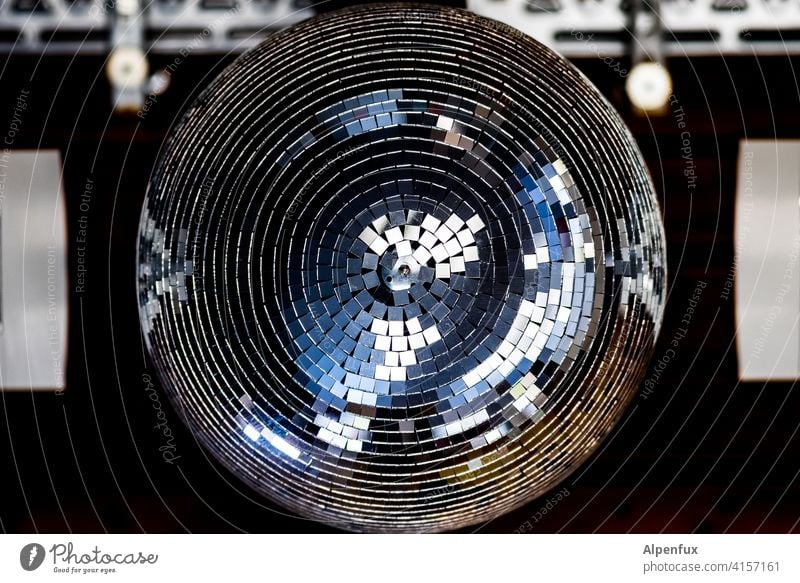 Ball without disco Disco ball Club Light Feasts & Celebrations Colour photo Deserted Entertainment Night life Event Interior shot Going out Disc jockey Clubbing