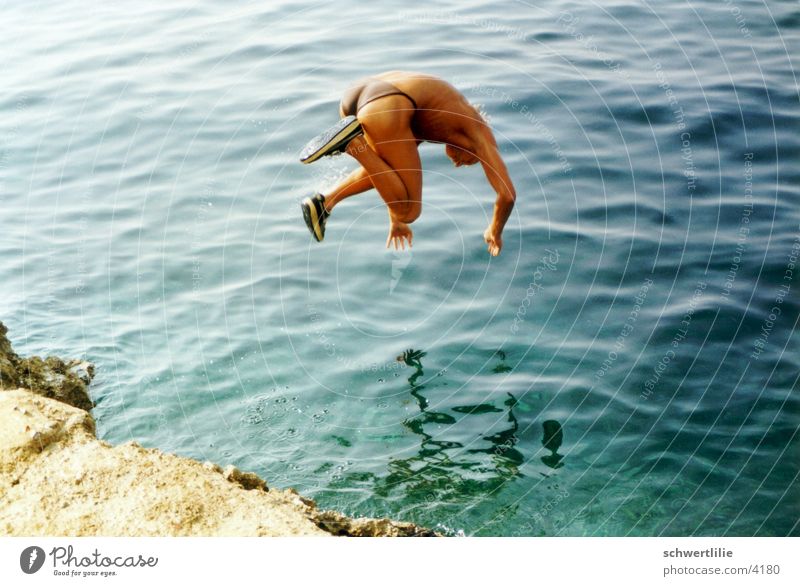 The Pike Jump Ocean Human being Water