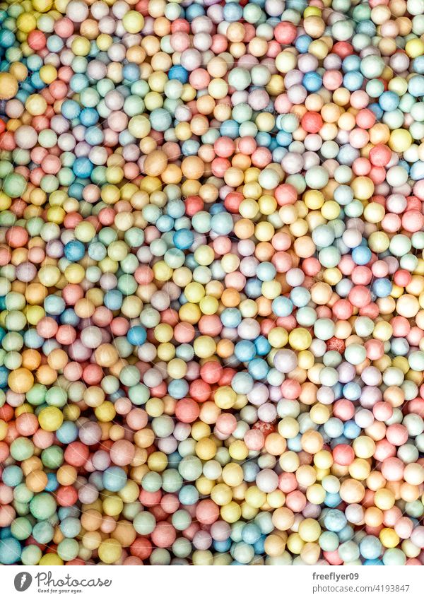 colourful balls texture for backgrounds expanded polyethylene fun porexpan poliexpan mockup copy space nobody abstract small chemical shape material sphere
