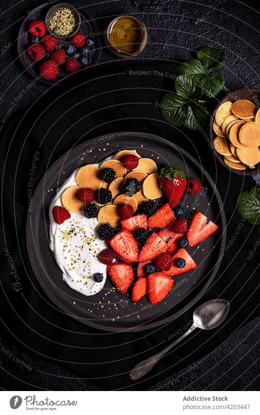 Healthy breakfast with berries and yogurt healthy berry homemade fresh assorted strawberry food meal tasty yummy delicious cuisine nutrition culinary natural