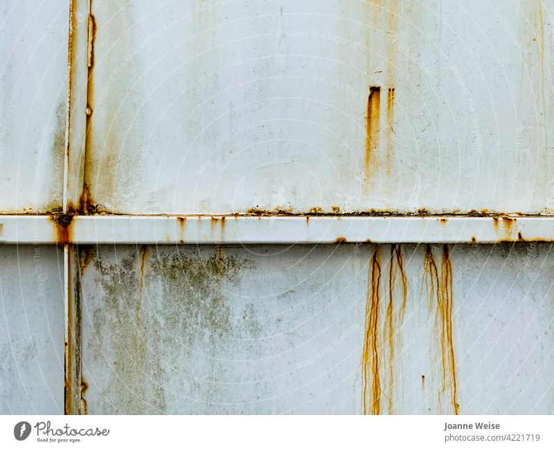 Rusty steel wall. rusty metal Old Metal Colour photo Exterior shot Steel Iron old Structures and shapes Weathered Pattern Brown Close-up Deserted grunge texture
