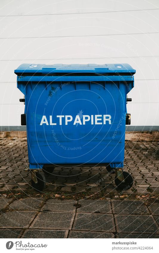 waste paper container Waste paper Recycling Recycling container Container waste disposal waste bins waste product waste management Paper