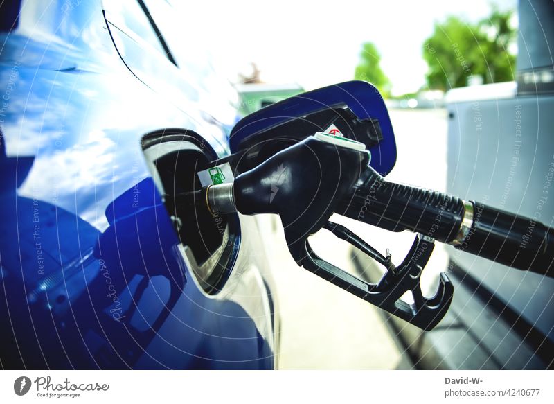 Petrol station - fill up car Refuel Petrol pump Gasoline Raw materials and fuels Car petrol price Spirit Expensive