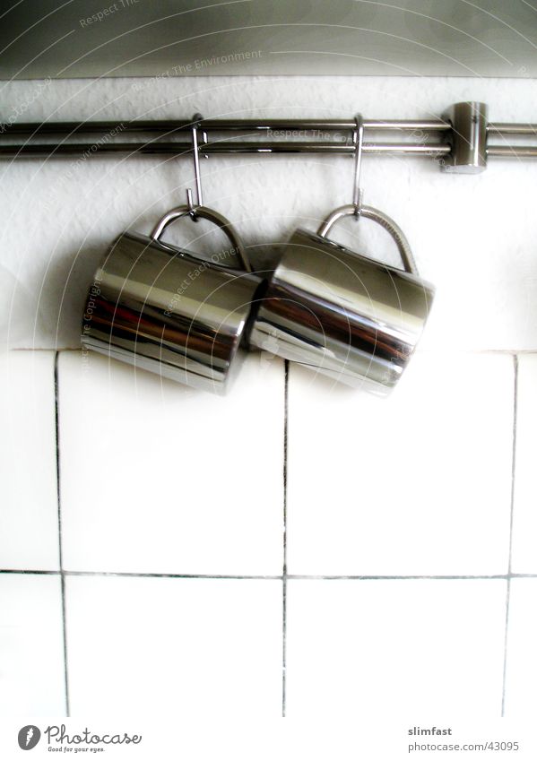 2 cups Cup Household Kitchen Aluminium Checkmark Tile