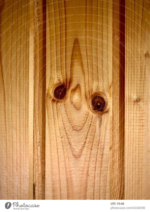 Friendly smiling wooden board. Wooden board Wood strip Wooden wall Structures and shapes Old Light brown eyes Wall (building) Pattern Background picture