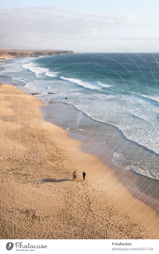 #A# Surfers On The Beach Ocean Sea water Seashore el cotillo whitewash Canaries Canary Islands canary island Spain Tourism Nature Landscape Summer Sky