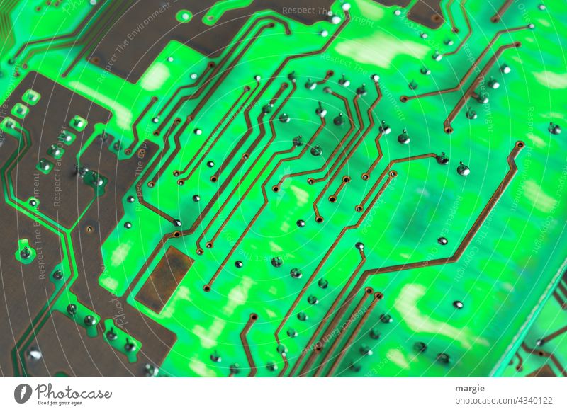 green PC card Abstract Circuit Information Data Communication Processor System Equipment Semiconductor Network Information Technology Server Connect Digital