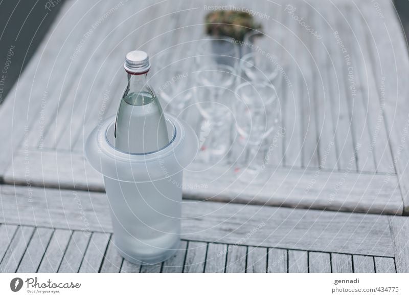 clear water Beverage Cold drink Water Table Glass Natural Refreshment Clarity Clean Bottle Tub Diagonal Full Mineral water Healthy Fitness Colour photo