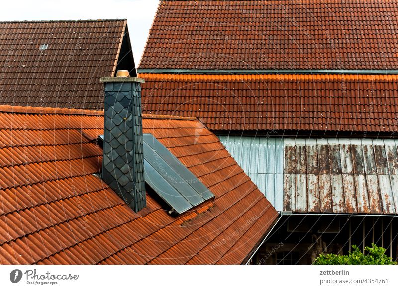 farm Courtyard Farm vierseithof Agriculture Roof Dachstein Chimney chimney solar Barn Apartment Building House (Residential Structure) Architecture Abstract