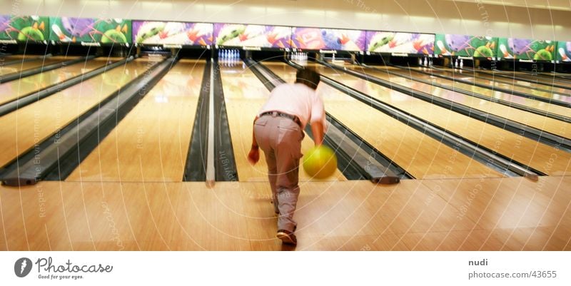 play with me Bowling Light Action Nine-pin bowling Sports Sphere Railroad Throw Blur Far-off places