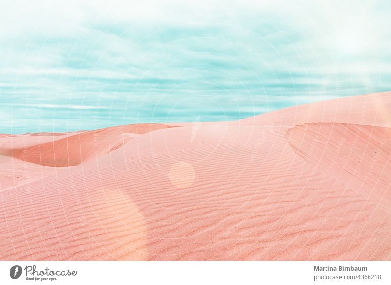 Sand dunes at Pismo beach in California, USA sand pismo beach california backgrounds turquoise pink landscape desert wilderness sunset flares drought sahara dry