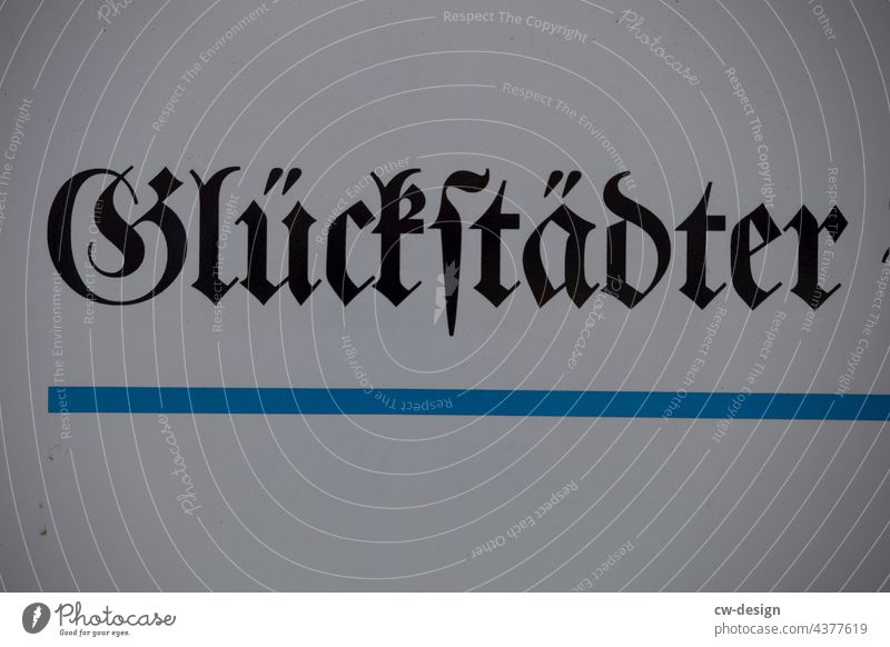 Glückstadt Happy Newsagent newspaper letters Newspaper Magazine Characters Letters (alphabet) Typography Print media Store premises Word Text