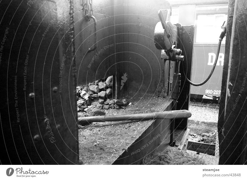 person serving Steamlocomotive Railroad Engine driver Shovel Dinghy Transport museum railway Detail DKBM heater