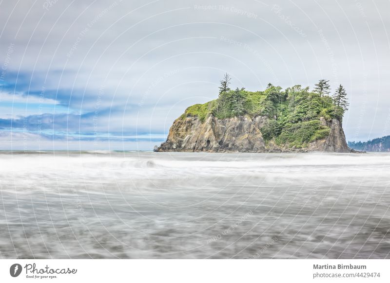 Ruby beach on the West Coast, Olympic National Park, Washington ruby beach olympic tranquility long exposure shore nature washington state ocean coast water
