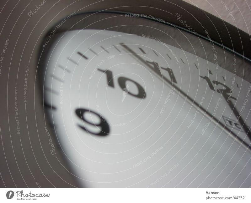 5 to 12 Clock Wall (building) Analog Living or residing Clock hand Macro (Extreme close-up) Calm