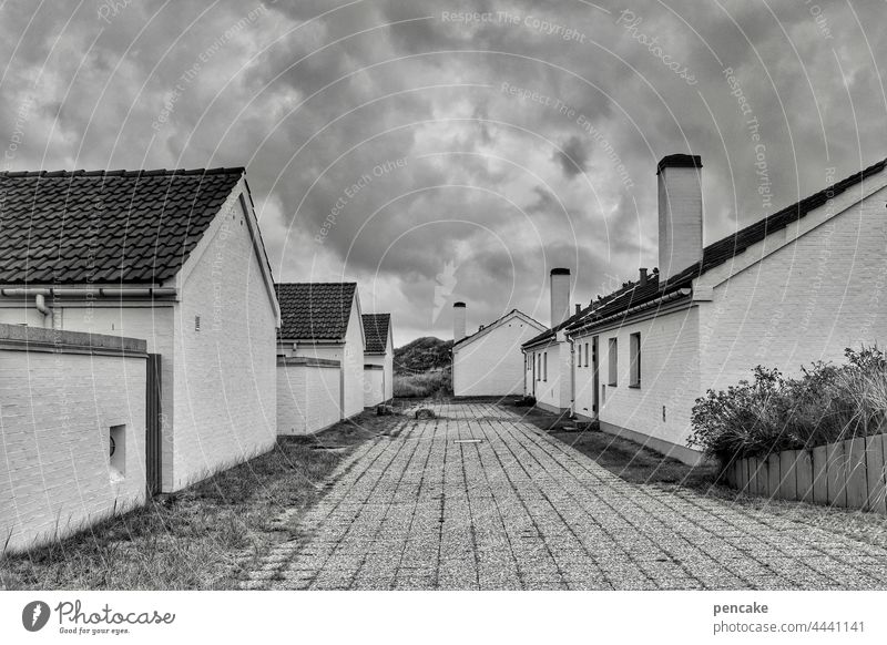 occupied | the settlers settlement houses Fireside Brick Vacation home Holiday home settlement Old 80s Home Social owner homeowner Denmark North Sea coast