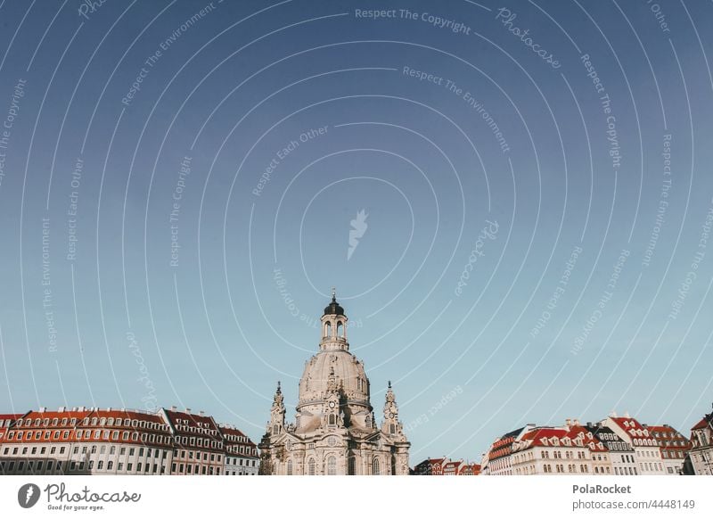 #A0# Dresden's feminine charms Dresden Church of Our Lady Dresden Old Town Frauenkirche Domed roof dome Baroque Old fashioned Historic Historic Buildings