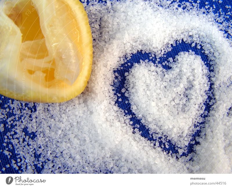 love sweet sweet sour Sugar Lemon Sweet Yellow Love Heart Anger Blue in love. heartache