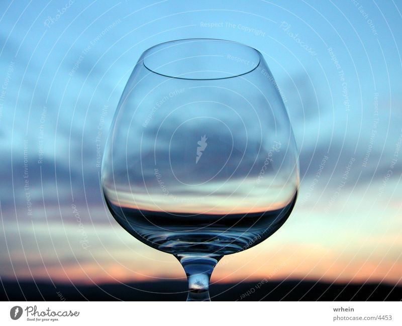 glass Brandy balloon Photographic technology Sky