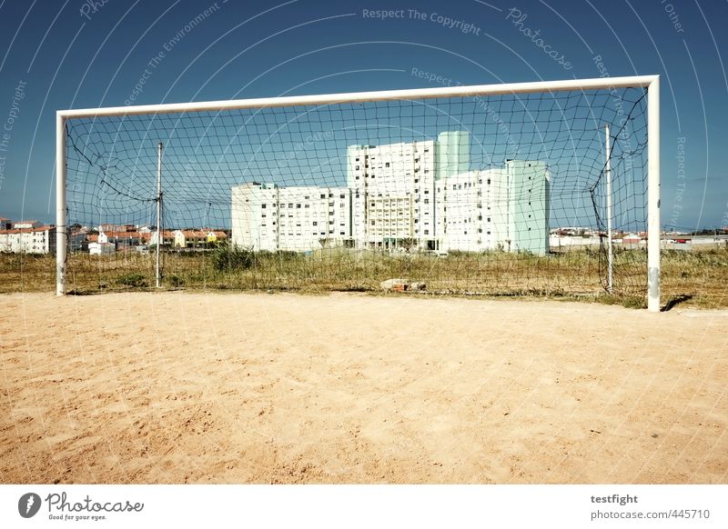 village square Summer Sun Sports Ball sports Soccer Sporting Complex Football pitch House (Residential Structure) Manmade structures Building Architecture Old