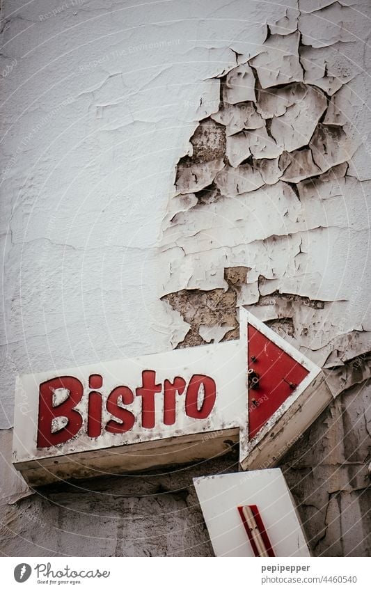 old bistro sign Bistro Signs and labeling Signs and lettering Typography typography typographically Letters (alphabet) Characters Signage Word writing Text
