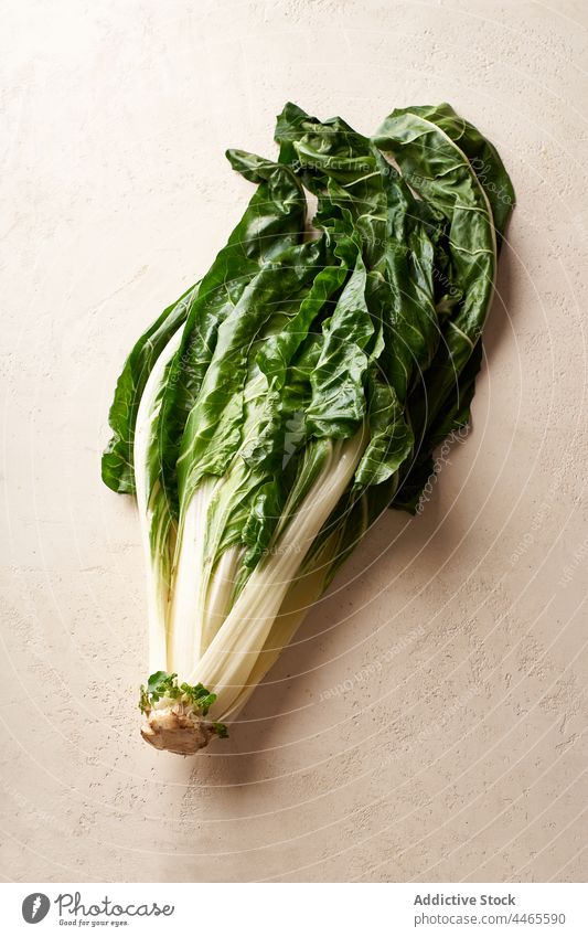 Green chard top view vegetable leaf white ingredient green isolated food healthy vegetarian plant nourishment fresh diet bunch organic natural raw swiss eat