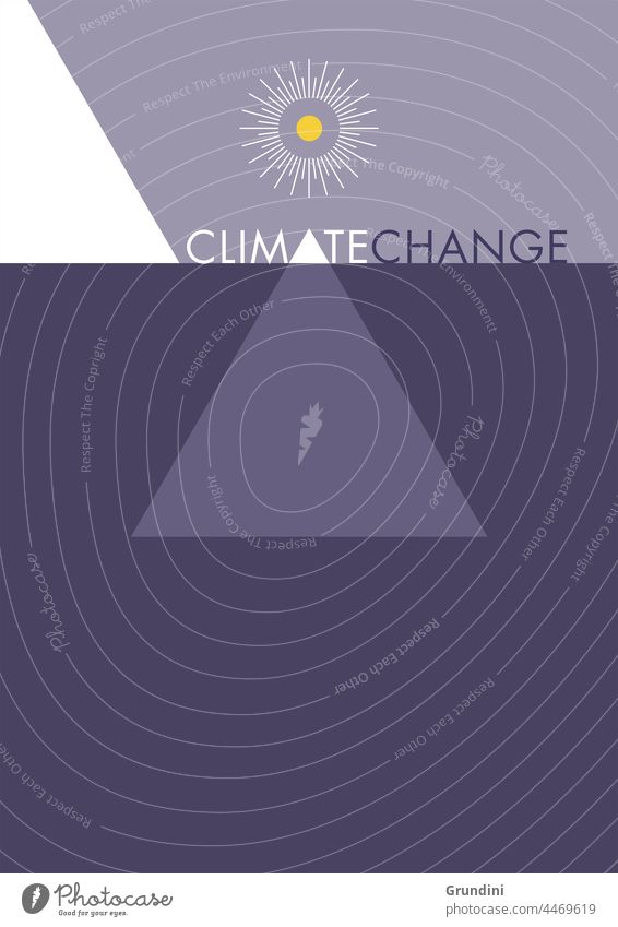 Eco Climate Change Ecology Illustration Graphic Simple Ecological Globalwarming Climatechange iceberg