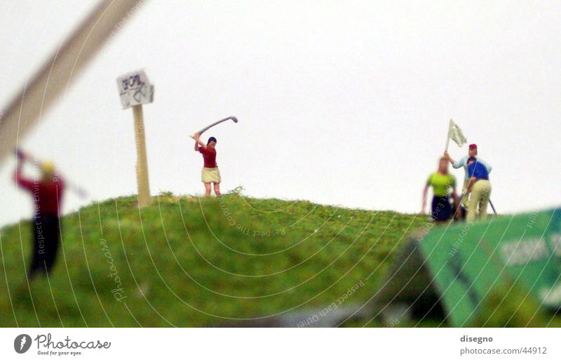 Golf Miniature Golf course Golfer Model-making Sports Lawn