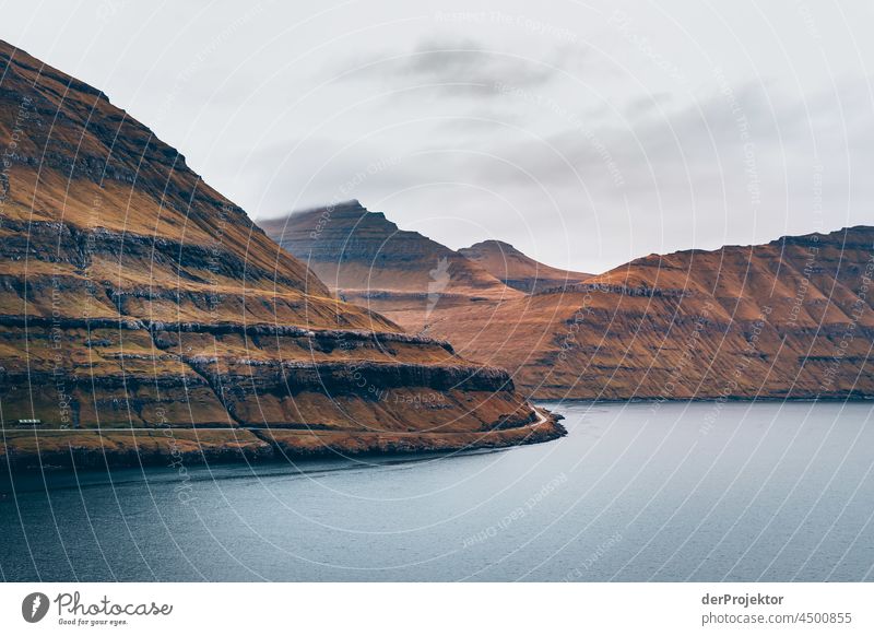 Autumn atmosphere on the Faroe Islands traditionally Outdoors spectacular rocky naturally harmony Weather Rock Hill Environment Rural highlands Picturesque