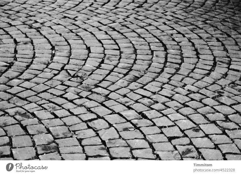 Lightness | Remains for this one probably a dream stones Paving stone Places Formation Stone Gray Deserted Cobblestones Floor covering Heavy lines