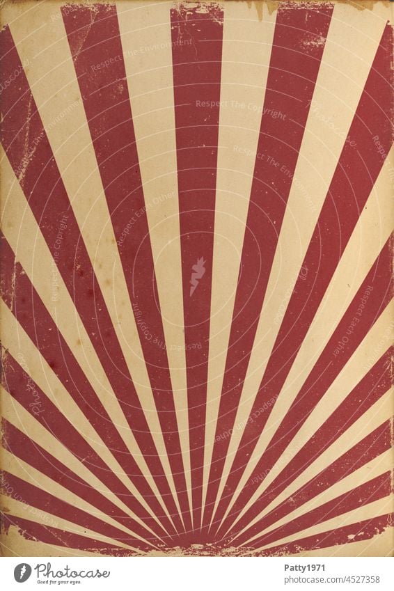 Retro revolution propaganda poster. Stylized sun rays on grunge paper background propagandized Poster Sunbeam Revolution Paper Grunge Illustration copyspace