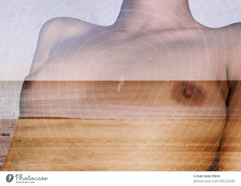 These stories are somewhere between the odd and the ordinary. Dream-like images revolve around the mystery and the secret. double exposure nude body bodyscape