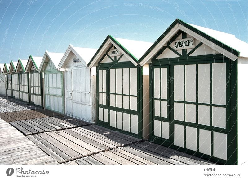 beach houses Ocean Beach hut Normandie Vacation & Travel Atlantic Ocean Summer Europe