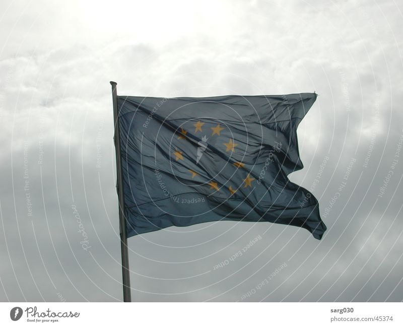 European flag Flag Clouds Leisure and hobbies Sky Blue Star (Symbol)