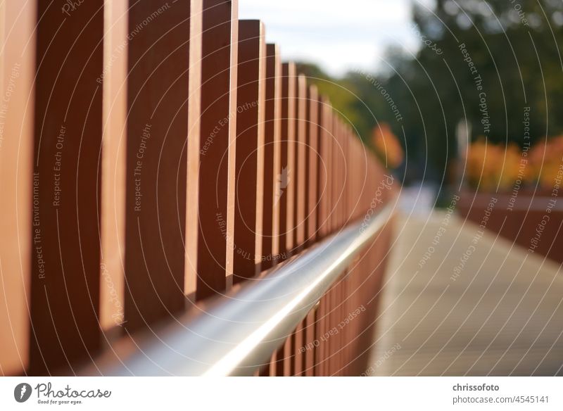 Bridge gold handrail to happiness Architecture Water Steel Landmark fixed focal length