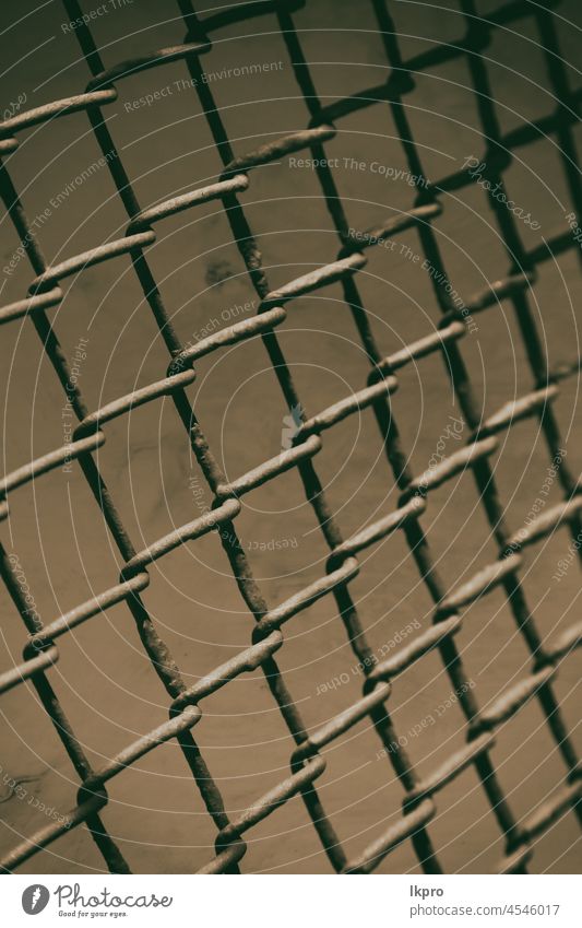 abstract texture of a metal grid surface background web sky old blue design pattern steel iron white space structure black metallic net line industrial lattice