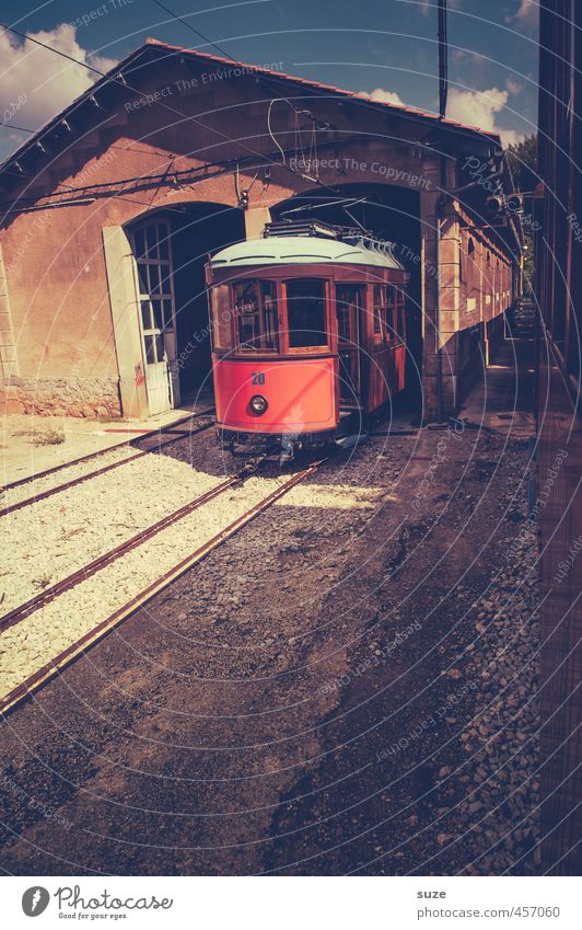 funicular Vacation & Travel Tourism Sightseeing Summer Building Transport Means of transport Traffic infrastructure Passenger traffic Lanes & trails Railroad