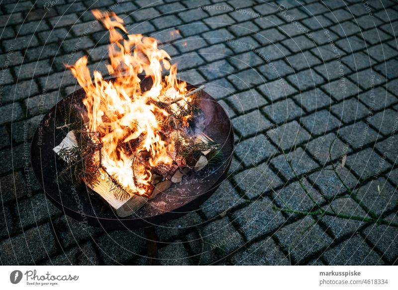 fire bowl Fire Ignite Burn Firewood BBQ campfire