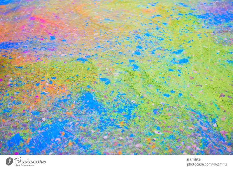 Abstract image with color dust abstract background colorful texture dirty earth nature artistic paint creativity weird crazy nobody leisure material surface