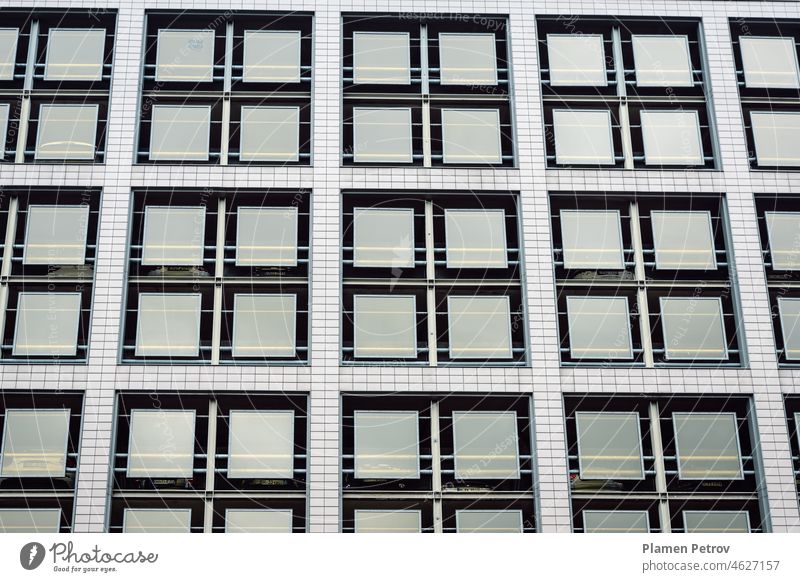 Glass facade of a parking garage. industrial abstract architectural architecture background berlin blue building buildings business city cityscape construction