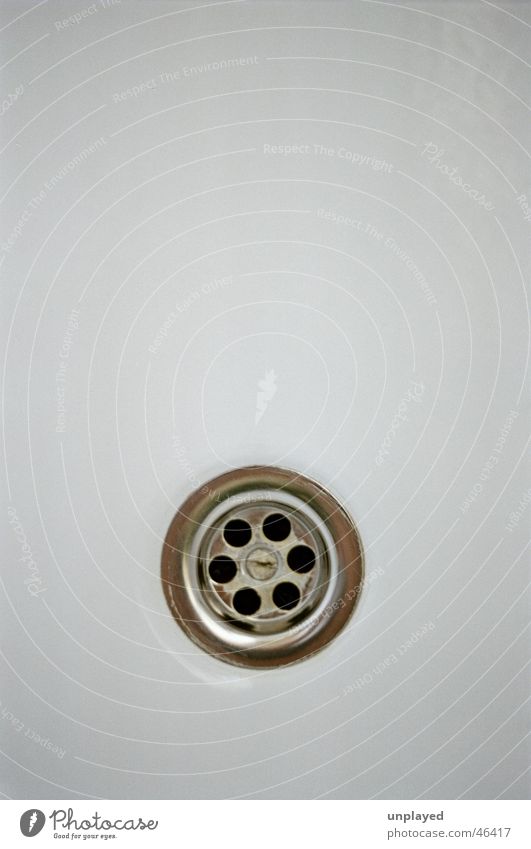 outflow Simple Macro (Extreme close-up) fall white clean shower bathroom sanitary flush ceramics drainpipe